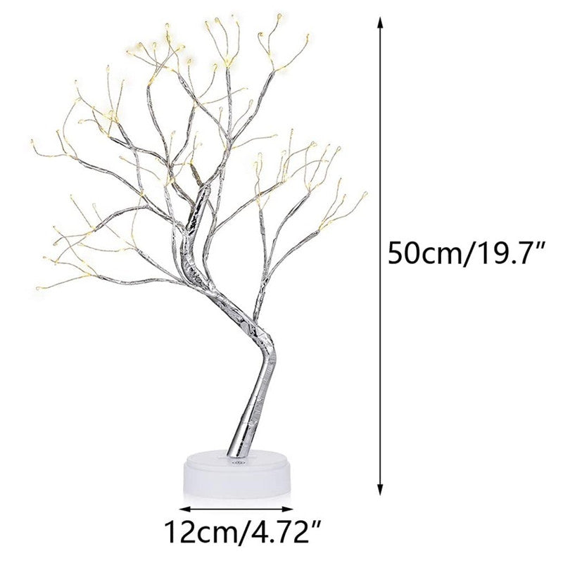 2Pcs/set Led Birch Tree with Lights for Home Party Birthday Wedding Indoor Decor