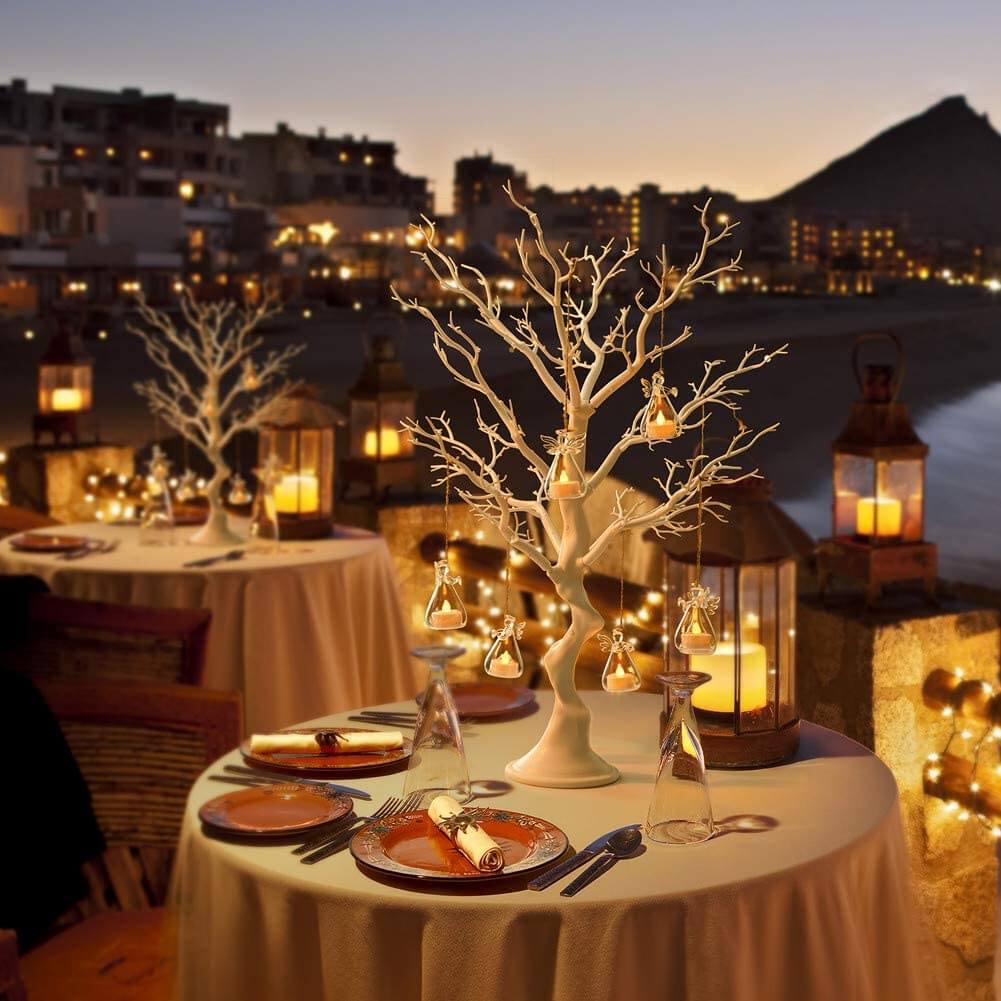 30inches Artificial Fake Decorations Trees for Tabletop Weddings Christmas Birthday Home Decor