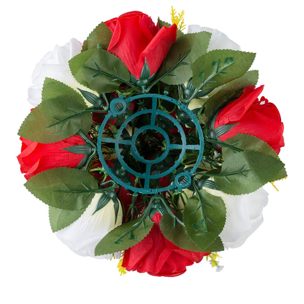 2Pcs/10Pcs Fake Flower Ball Arrangement Bouquet for Flower Rack