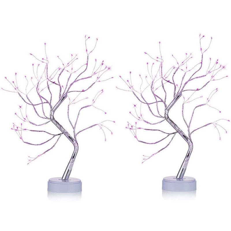 2Pcs/set Led Birch Tree with Lights for Home Party Birthday Wedding Indoor Decor