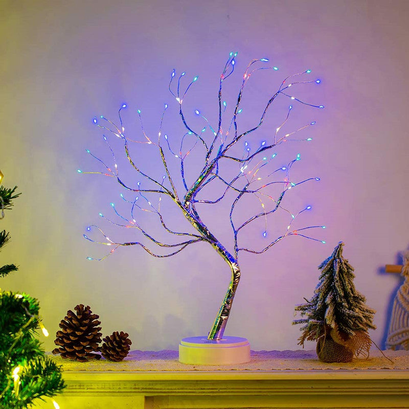 2Pcs/set Led Birch Tree with Lights for Home Party Birthday Wedding Indoor Decor