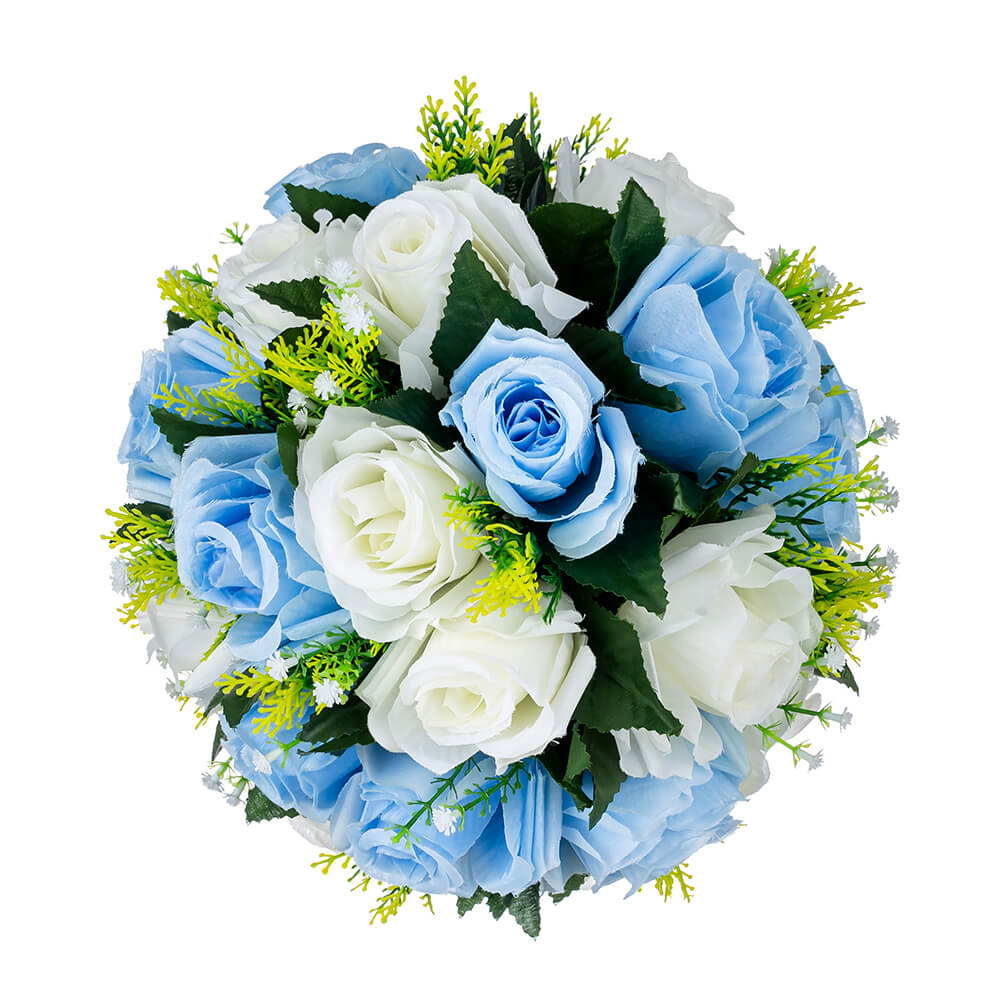2Pcs/10Pcs Fake Flower Ball Arrangement Bouquet for Flower Rack