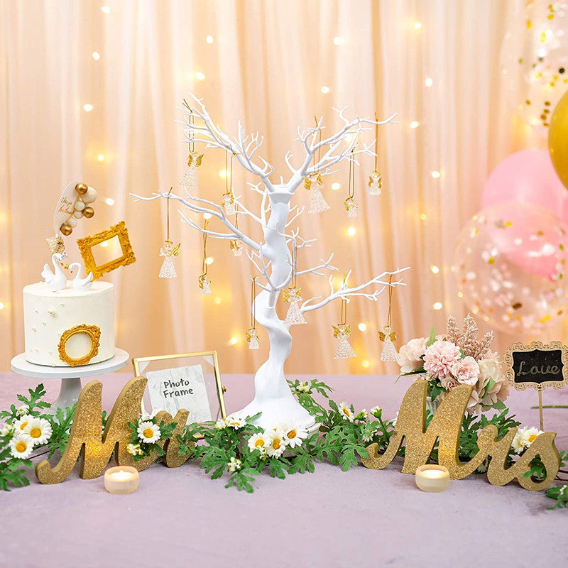 23 inches Artificial Tree for Weddings Christmas Birthday Party Centerpiece Decoration