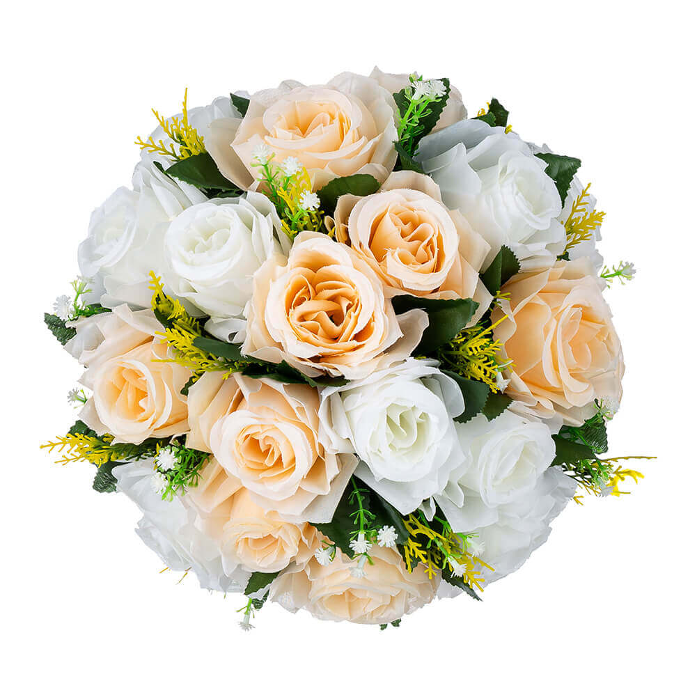 2Pcs/10Pcs Fake Flower Ball Arrangement Bouquet for Flower Rack